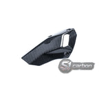 S1carbon BMW S1000XR 2021-2026 Carbon Fiber Exhaust Cover – 100% Dry Carbon