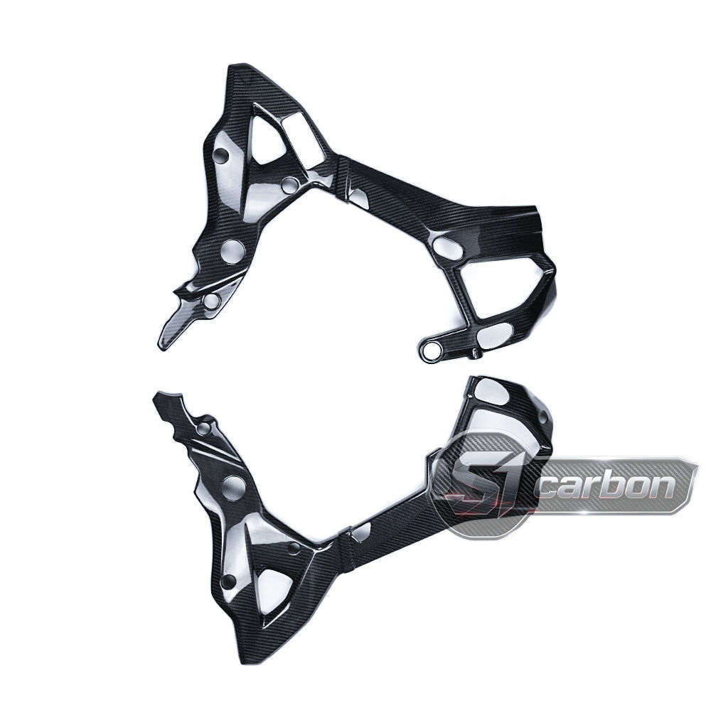 S1carbon BMW S1000XR 2021-2026 Carbon Fiber Frame Covers – 100% Dry Carbon