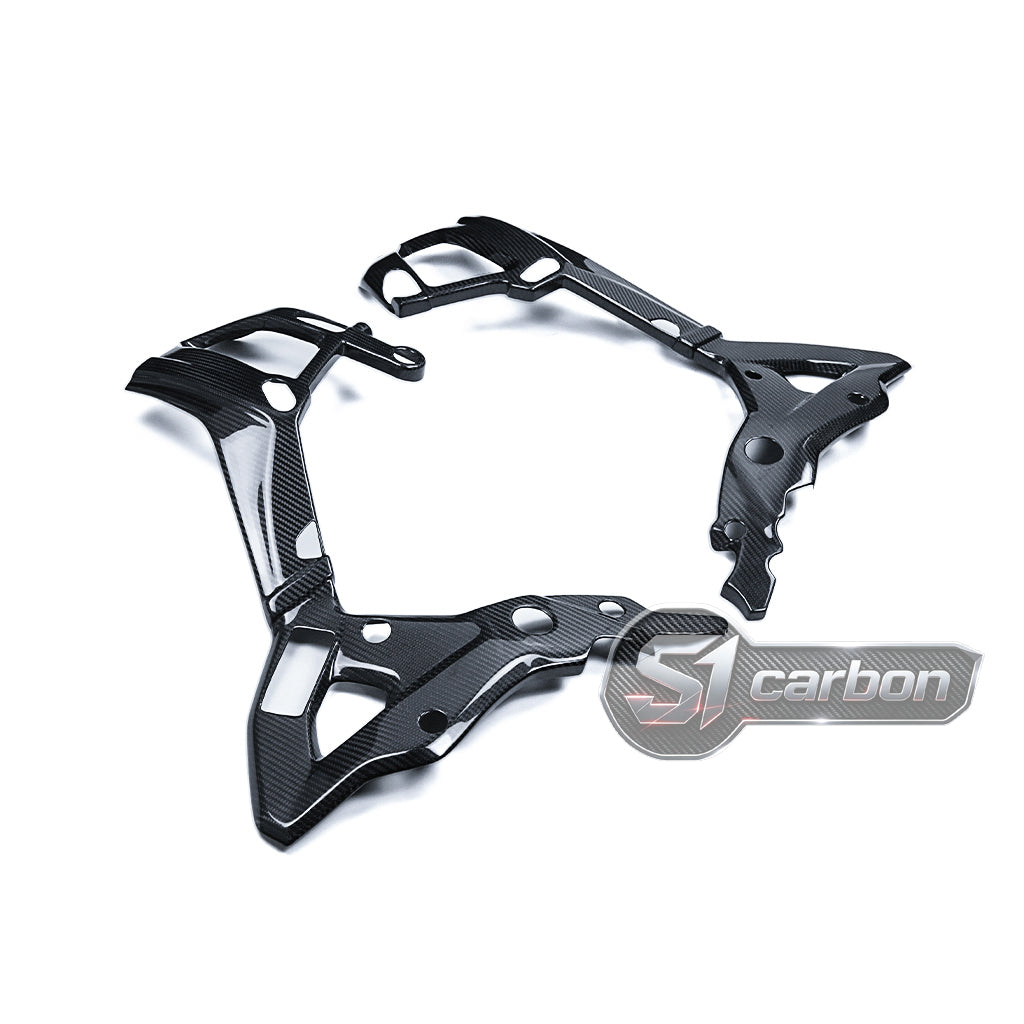 S1carbon BMW S1000XR 2021-2026 Carbon Fiber Frame Covers – 100% Dry Carbon