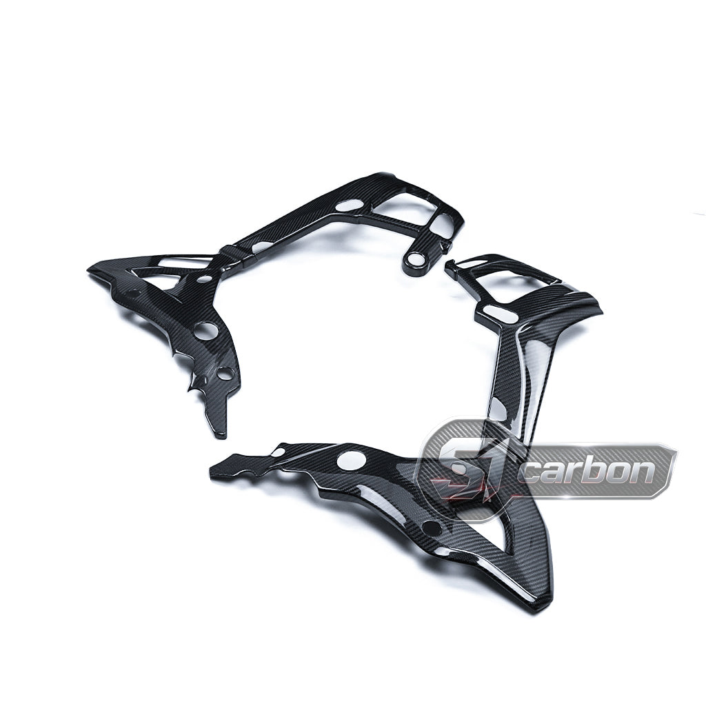 S1carbon BMW S1000XR 2021-2026 Carbon Fiber Frame Covers – 100% Dry Carbon