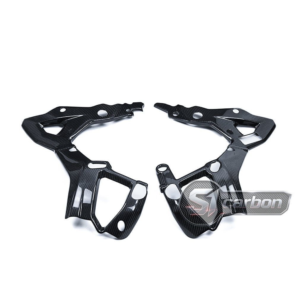 S1carbon BMW S1000XR 2021-2026 Carbon Fiber Frame Covers – 100% Dry Carbon