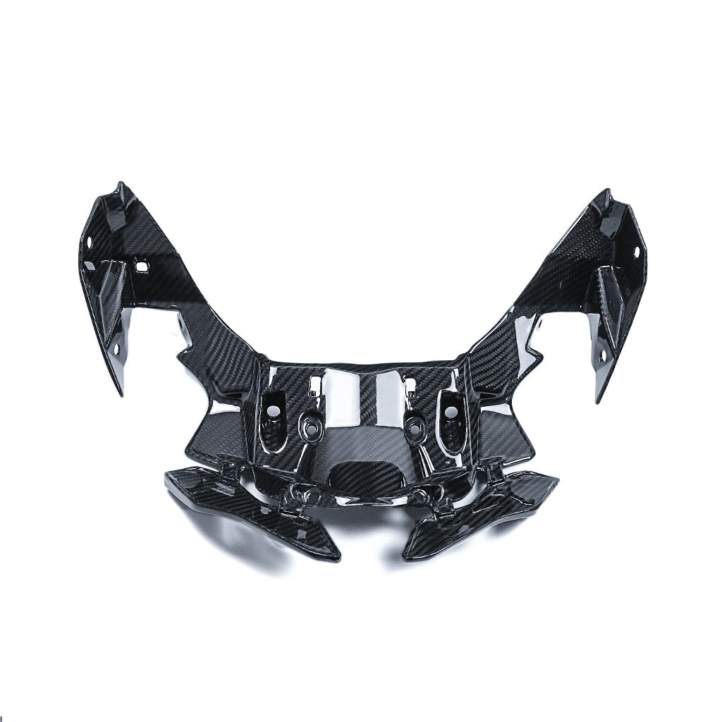 S1carbon BMW S1000XR 2021-2026 Carbon Fiber Front Beak Extension Fairing – 100% Dry Carbon