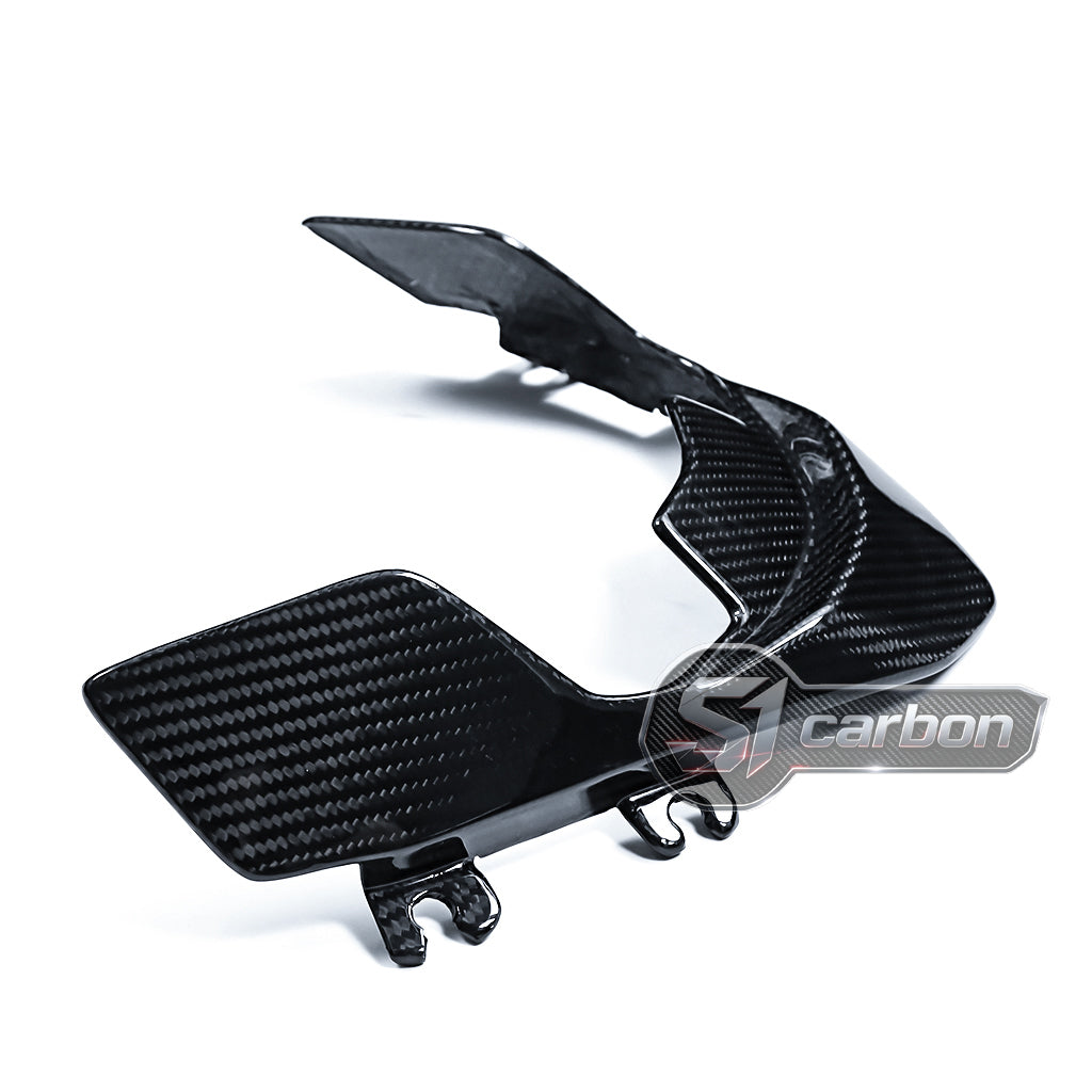S1carbon BMW S1000XR 2021-2026 Carbon Fiber Inner Windscreen Panel – 100% Dry Carbon