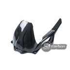 S1carbon BMW S1000XR 2021-2026 Carbon Fiber Rear Fender Chain Guard – 100% Dry Carbon