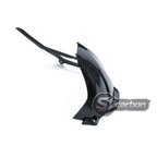 S1carbon BMW S1000XR 2021-2026 Carbon Fiber Rear Fender Chain Guard – 100% Dry Carbon