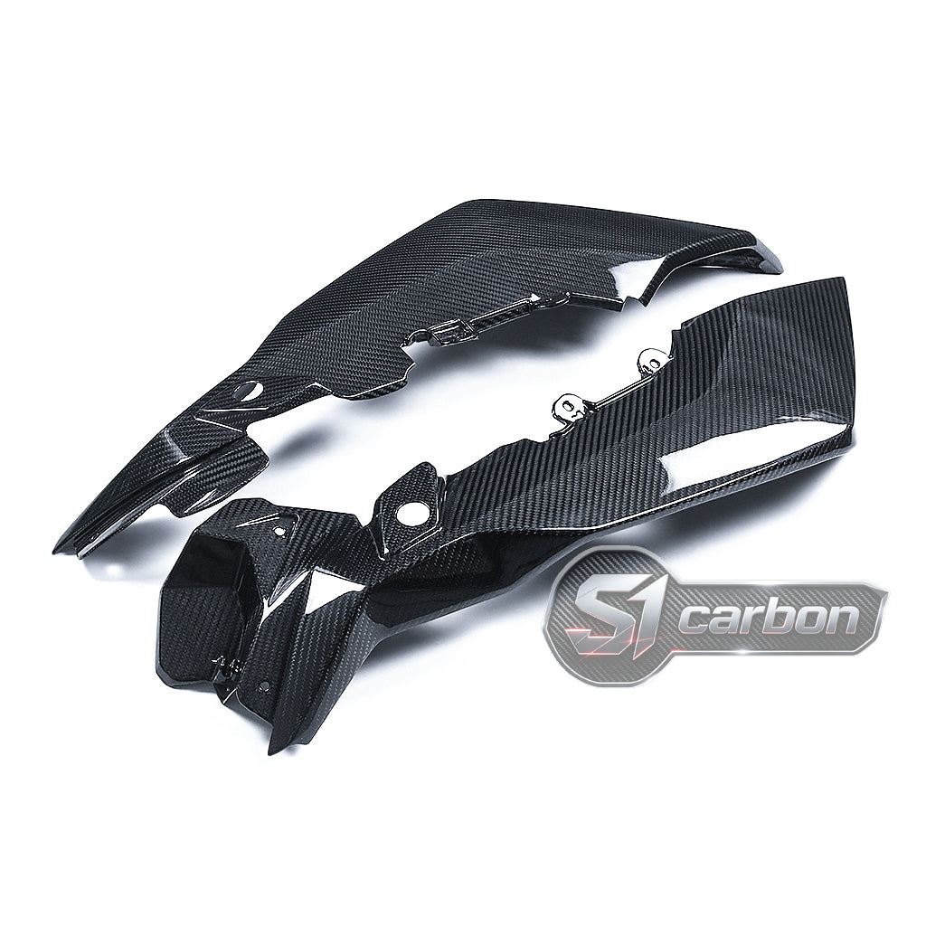 S1carbon BMW S1000XR 2021-2026 Carbon Fiber Side Panels – 100% Dry Carbon