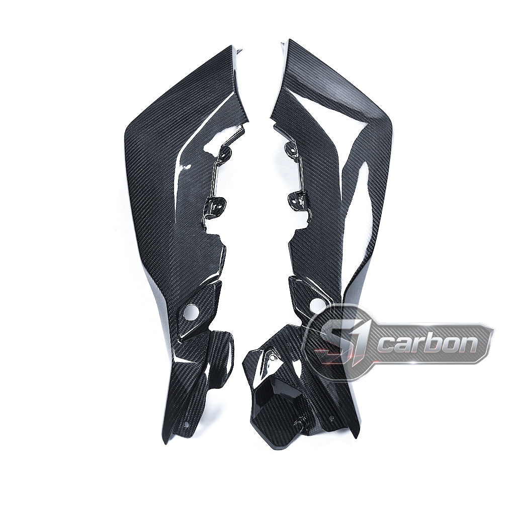 S1carbon BMW S1000XR 2021-2026 Carbon Fiber Side Panels – 100% Dry Carbon