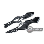 S1carbon BMW S1000XR 2024-2026 Carbon Fiber Tail Side Panels – 100% Dry Carbon