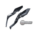 S1carbon BMW S1000XR 2021-2026 Carbon Fiber Tank Side Panels – 100% Dry Carbon