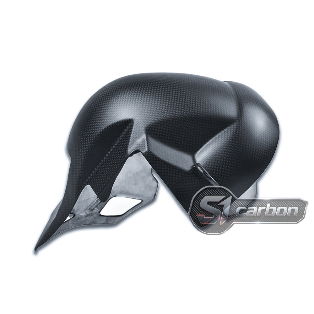 S1carbon Ducati Streetfighter V4 / V4S 2025-2026 Carbon Fiber Exhaust Pipe Cover – 100% Dry Carbon – product photo 3 of 5