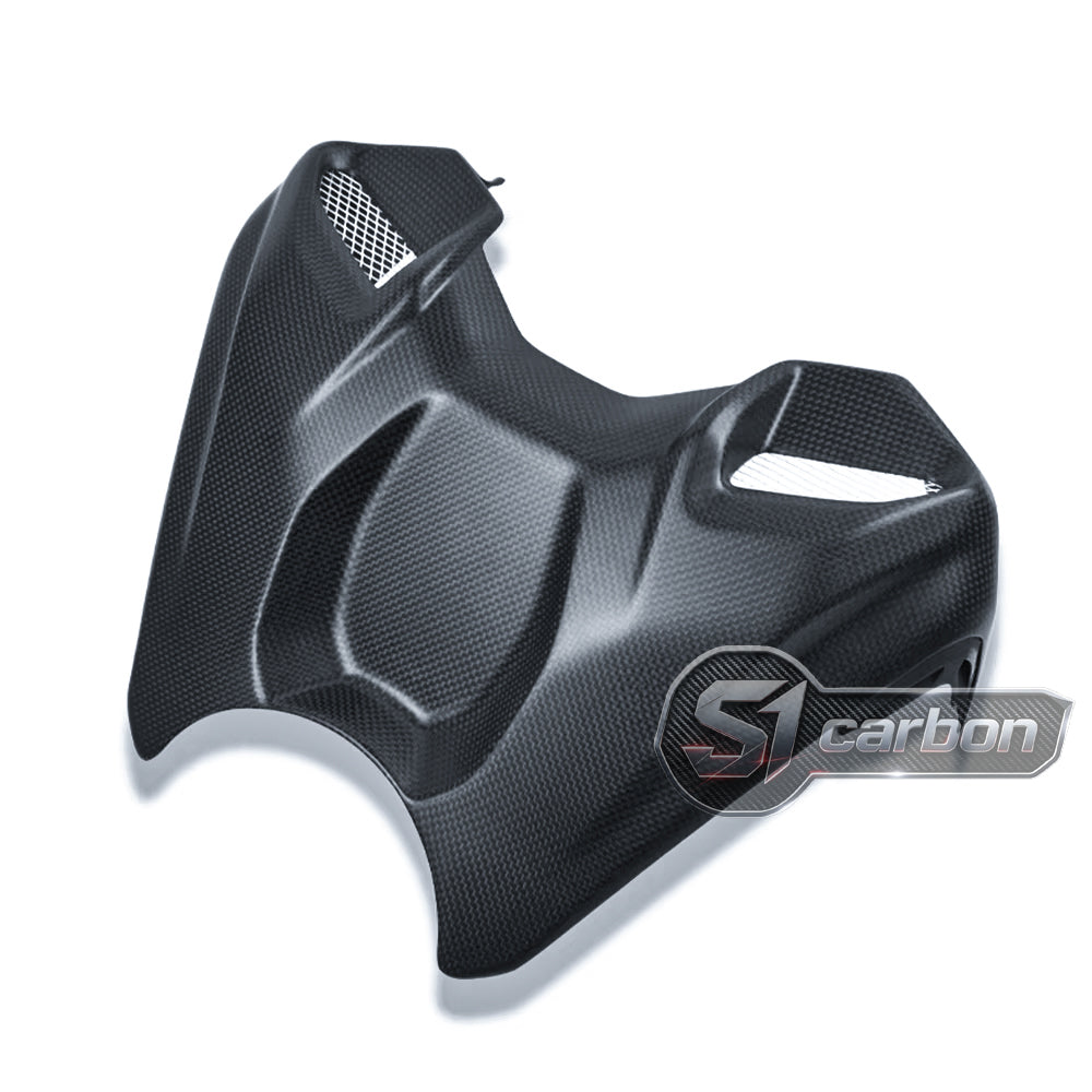 S1carbon Ducati Streetfighter V4 / V4S 2025-2026 Carbon Fiber Fuel Tank Cover Protection – 100% Dry Carbon – product photo 2 of 5