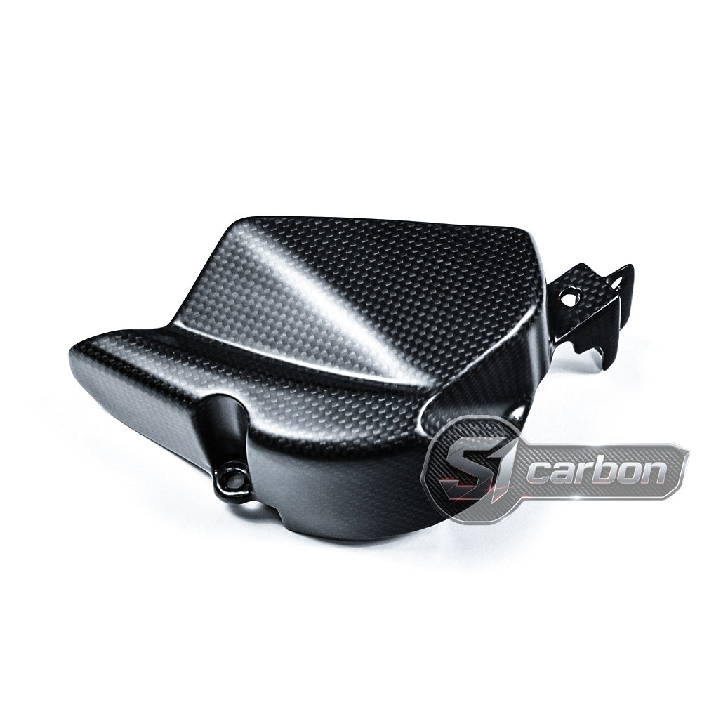 S1carbon Ducati Streetfighter V4 / V4S 2025-2026 Carbon Fiber Sprocket Cover – 100% Dry Carbon – product photo 1 of 5