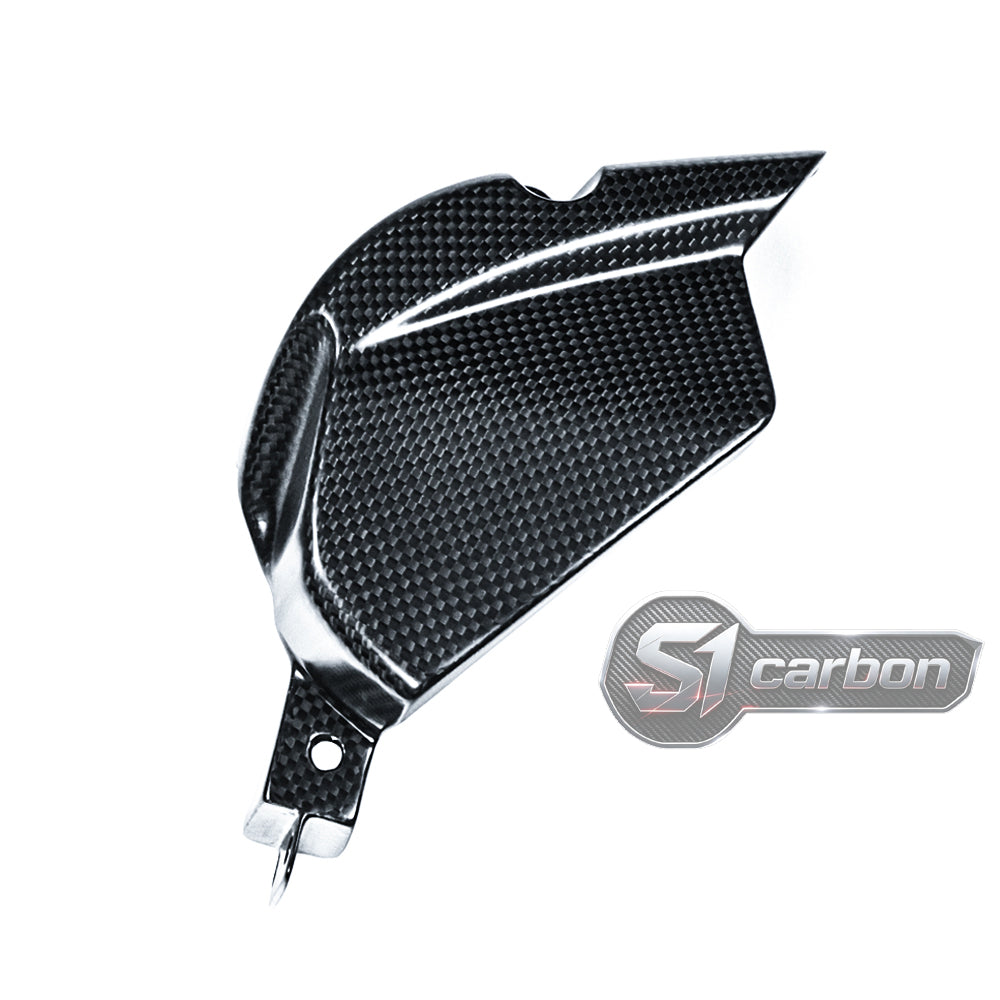 S1carbon Ducati Streetfighter V4 / V4S 2025-2026 Carbon Fiber Sprocket Cover – 100% Dry Carbon – product photo 4 of 5