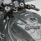 S1carbon BMW S1000RR M1000RR S/M1000R 2020-2026 Carbon Fiber full tank cover – 100% Dry Carbon