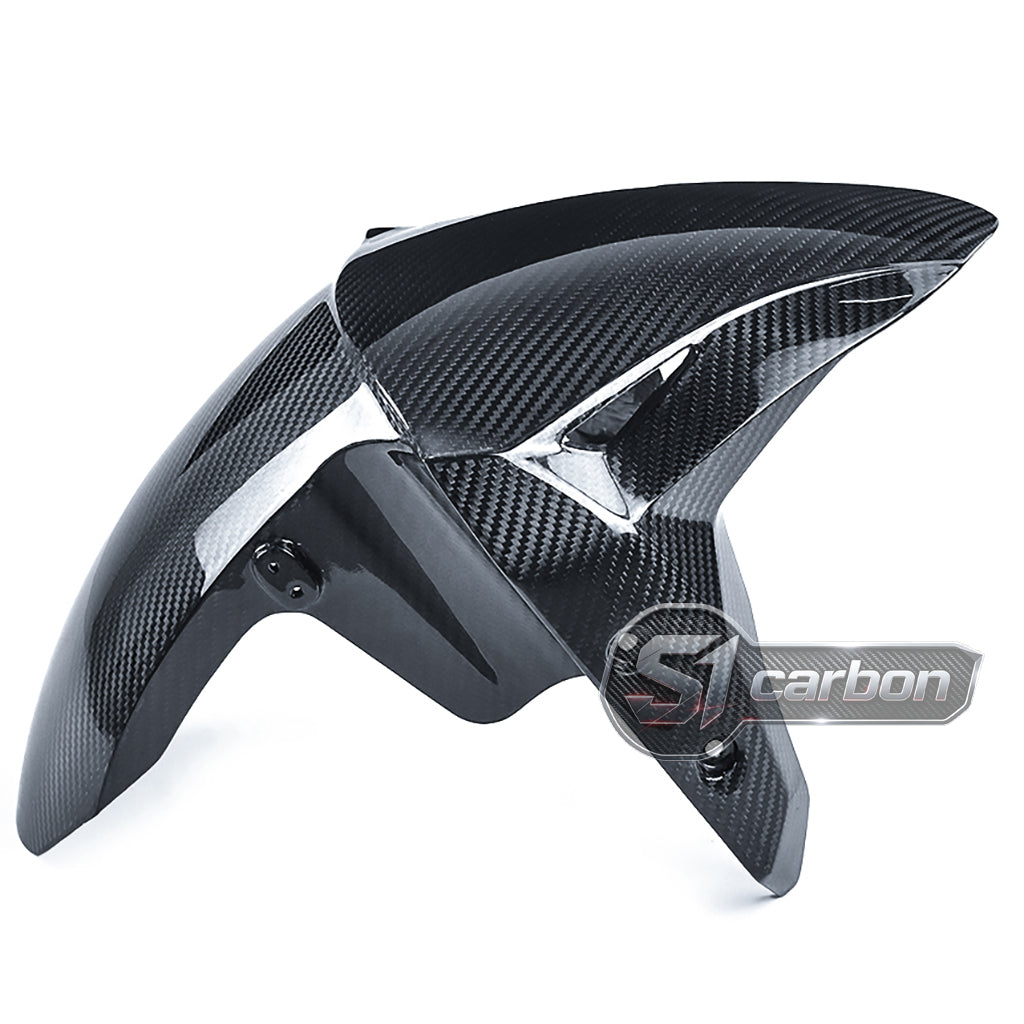 S1carbon Kawasaki ZX4RR 2023-2026 Carbon Fiber Front Fender – 100% Dry Carbon