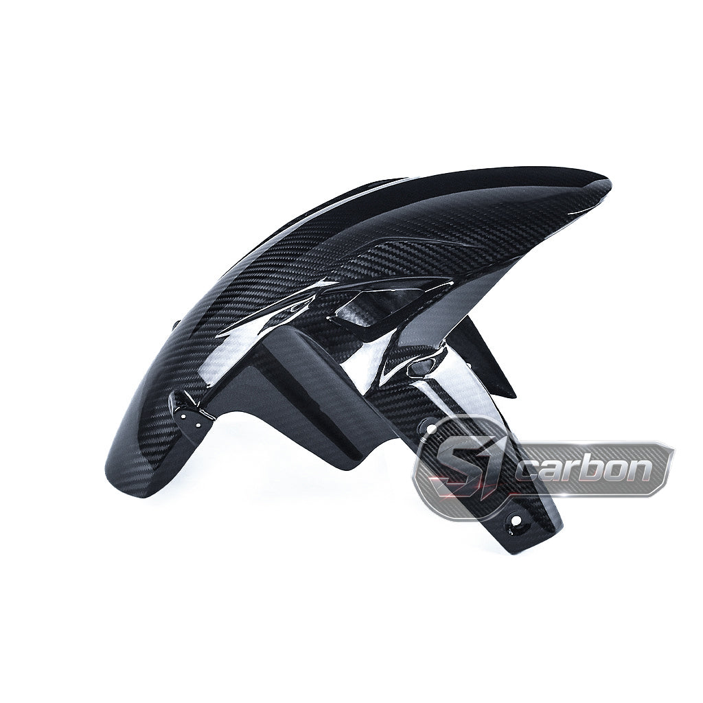 S1carbon Kawasaki ZX6R 2020-2026 Carbon Fiber Front Fender – 100% Dry Carbon