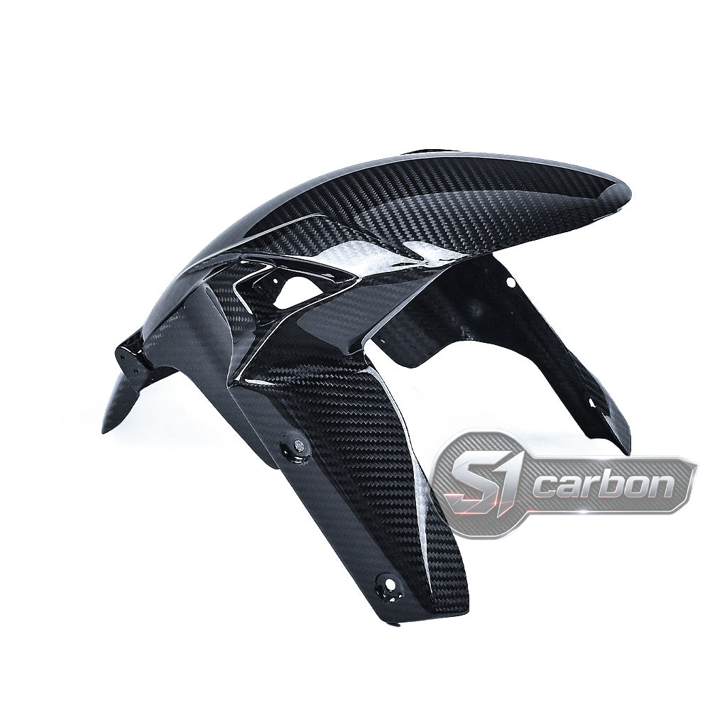 S1carbon Kawasaki ZX6R 2020-2026 Carbon Fiber Front Fender – 100% Dry Carbon