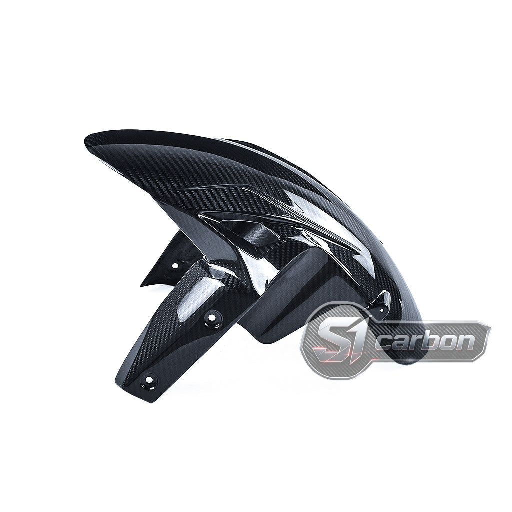 S1carbon Kawasaki ZX6R 2020-2026 Carbon Fiber Front Fender – 100% Dry Carbon