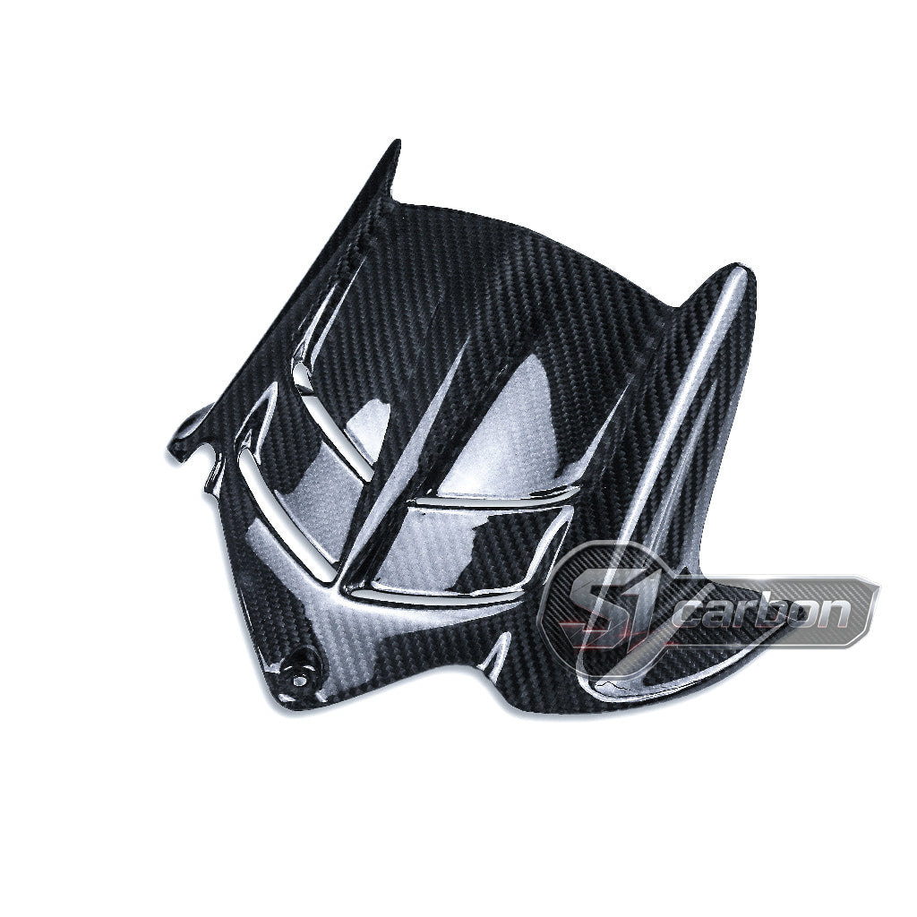 S1carbon Kawasaki ZX6R 2020-2026 Carbon Fiber Rear Fender – 100% Dry Carbon
