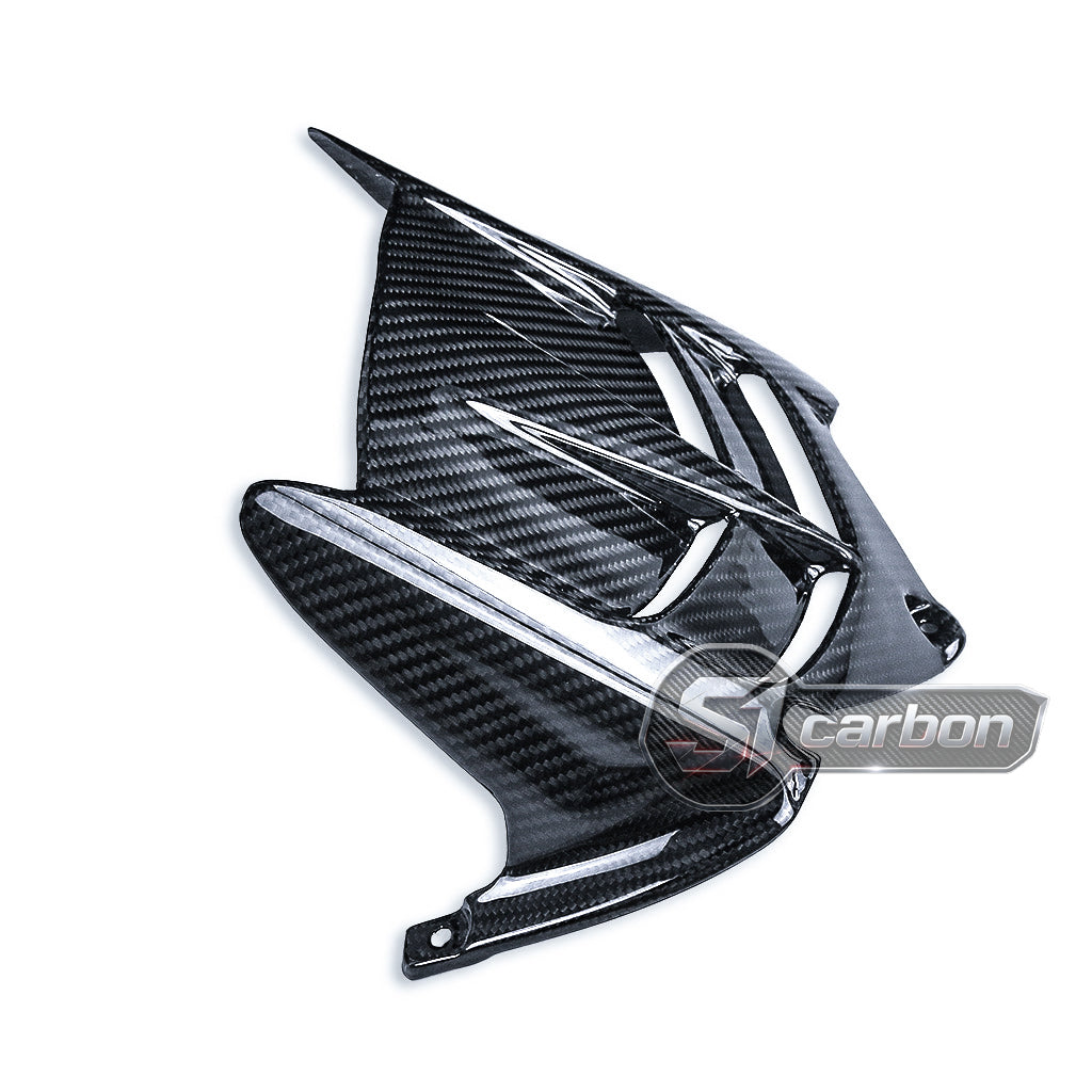 S1carbon Kawasaki ZX6R 2020-2026 Carbon Fiber Rear Fender – 100% Dry Carbon