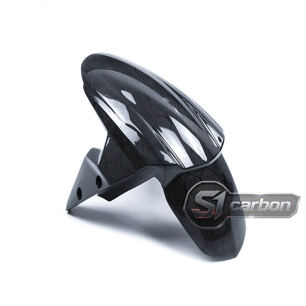 S1carbon Triumph Street Triple 765 R/RS 2017-2026 Carbon Fiber Front Fender – 100% Dry Carbon