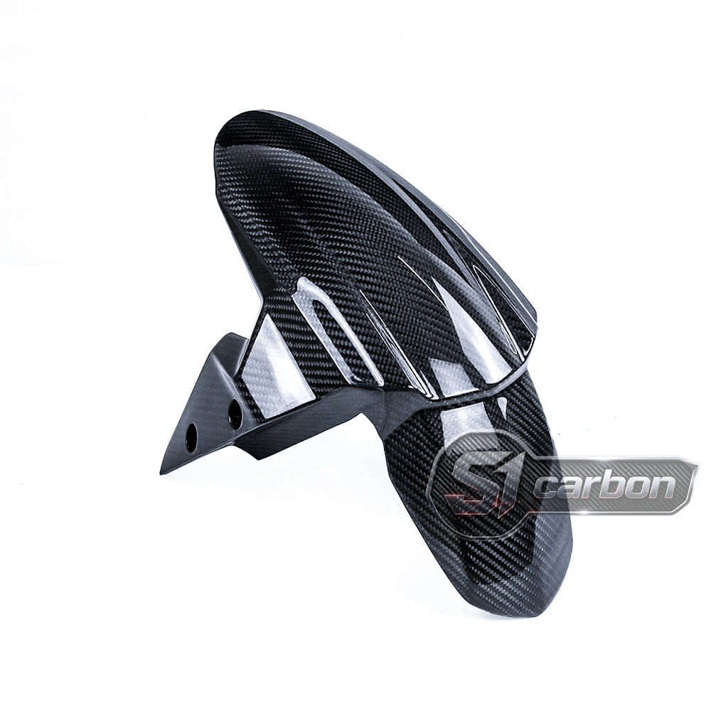 S1carbon Triumph Street Triple 765 R/RS 2017-2026 Carbon Fiber Front Fender – 100% Dry Carbon