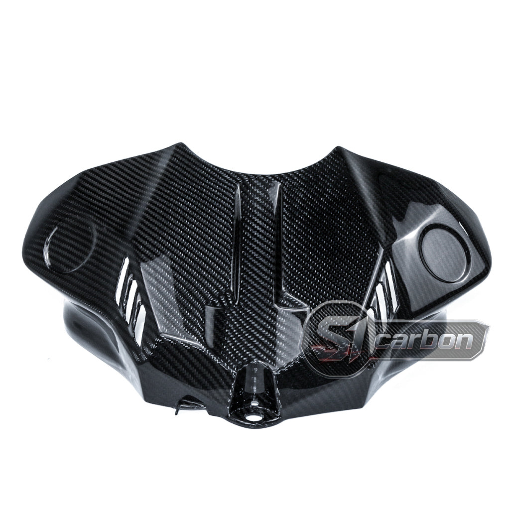 S1carbon Yamaha YZF-R1 2015-2019 Carbon Fiber Airbox Tank Cover – 100% Dry Carbon – product photo 1 of 5