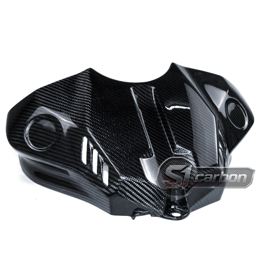 S1carbon Yamaha YZF-R1 2015-2019 Carbon Fiber Airbox Tank Cover – 100% Dry Carbon – product photo 3 of 5