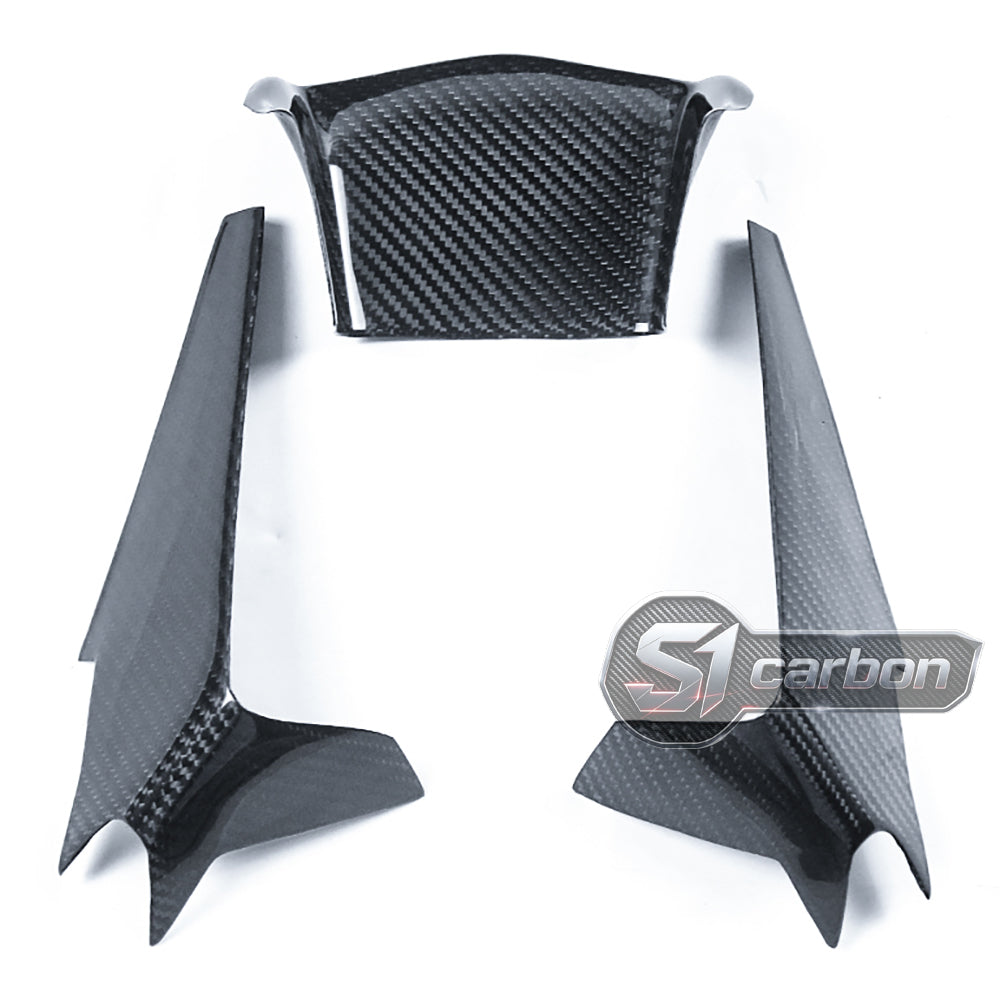 S1carbon Yamaha YZF-R1 2015-2019 Carbon Fiber AirIntake Covers – 100% Dry Carbon – product photo 1 of 5