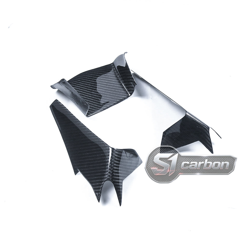 S1carbon Yamaha YZF-R1 2015-2019 Carbon Fiber AirIntake Covers – 100% Dry Carbon – product photo 2 of 5
