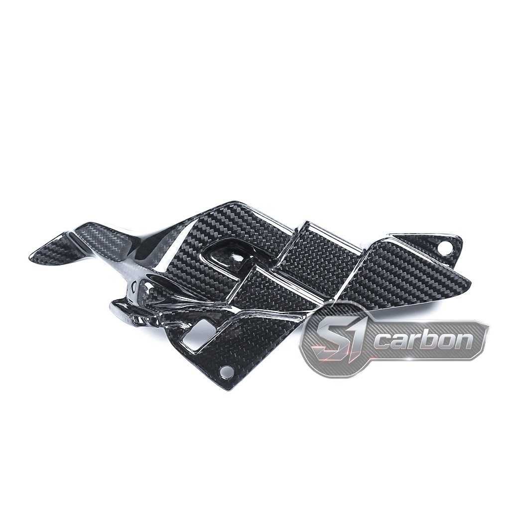 S1carbon Yamaha YZF-R1 2015-2019 Carbon Fiber ECU Cover Panel – 100% Dry Carbon – product photo 1 of 5