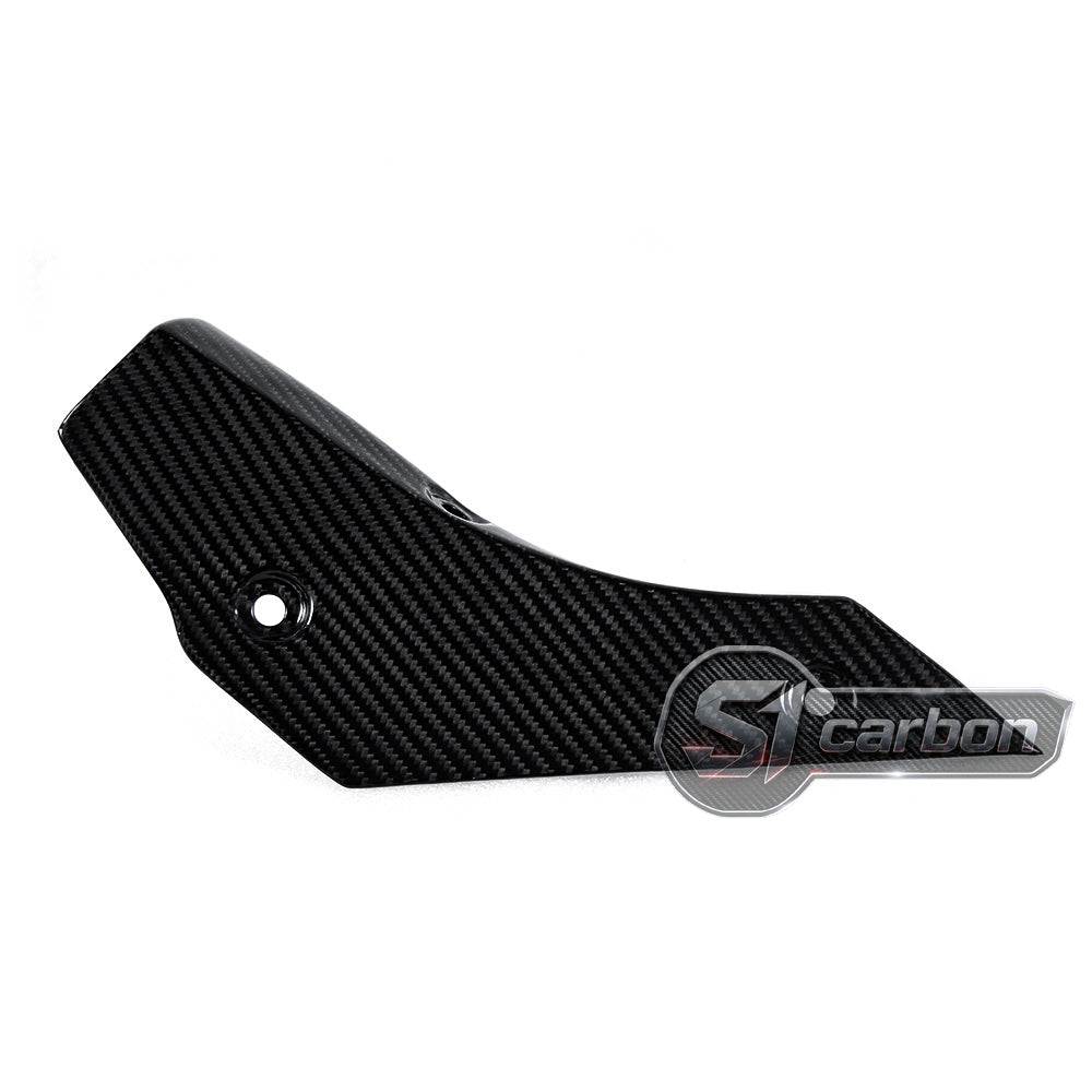 S1carbon Yamaha YZF-R1 2015-2019 Carbon Fiber Upper Exhaust Cover – 100% Dry Carbon – product photo 3 of 5
