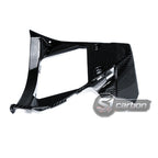 S1carbon Yamaha YZF-R1 2015-2019 Carbon Fiber V-Panel Radiator Guard – 100% Dry Carbon – product photo 3 of 5