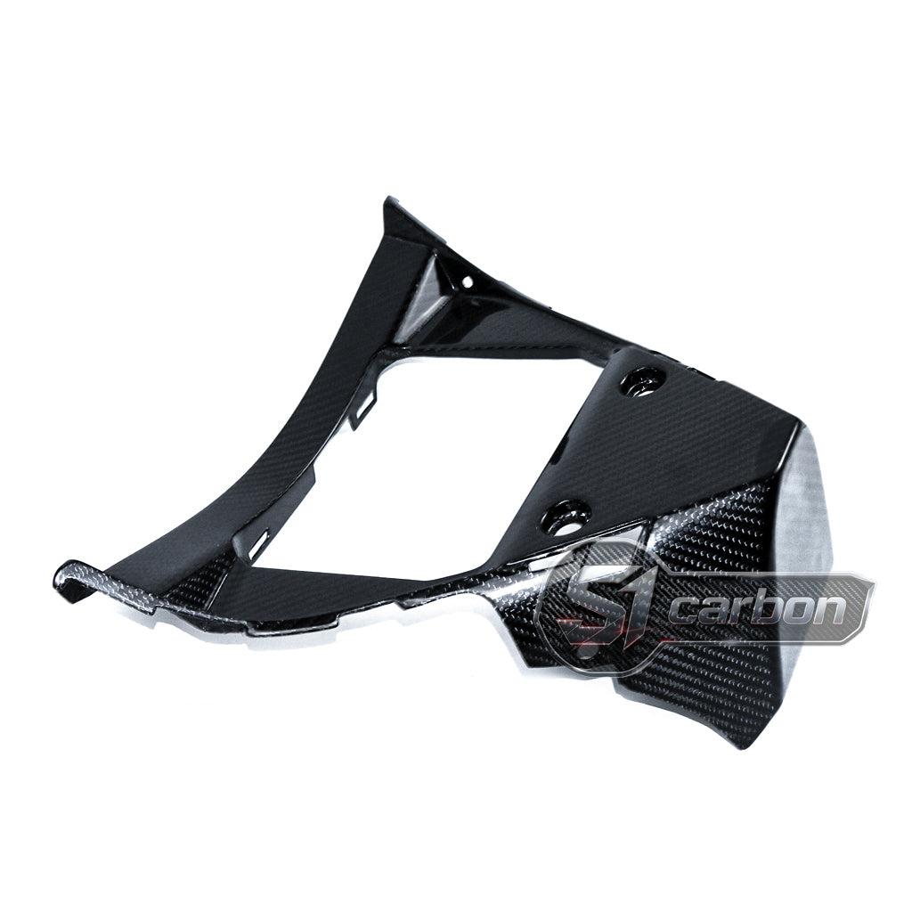 S1carbon Yamaha YZF-R1 2015-2019 Carbon Fiber V-Panel Radiator Guard – 100% Dry Carbon – product photo 4 of 5