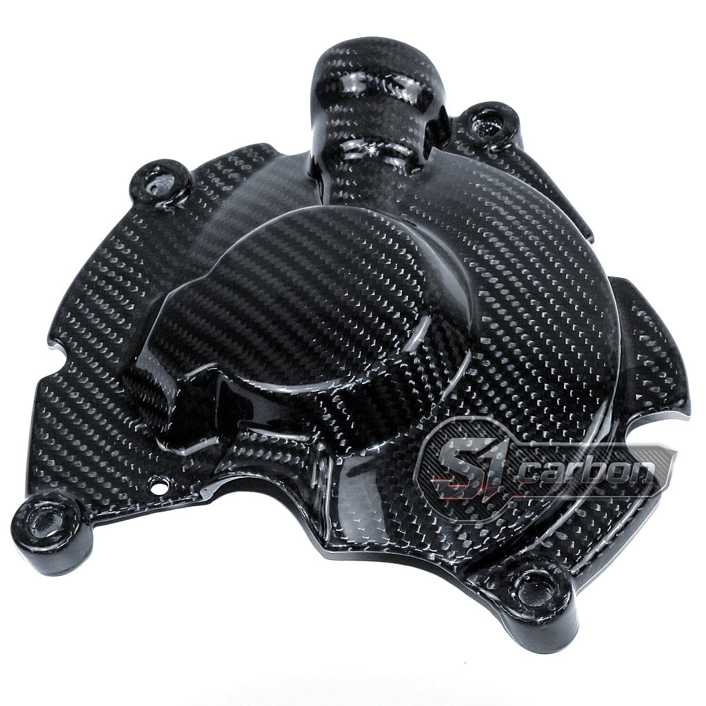S1carbon Yamaha YZF-R1 2015-2026 Carbon Fiber Engine Clutch Cover – 100% Dry Carbon – product photo 3 of 5