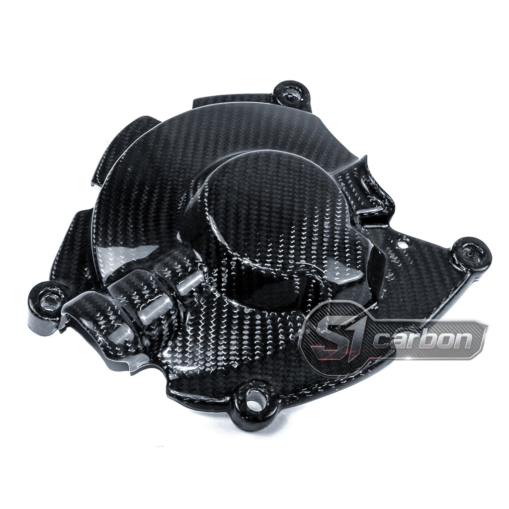 S1carbon Yamaha YZF-R1 2015-2026 Carbon Fiber Engine Clutch Cover – 100% Dry Carbon – product photo 4 of 5