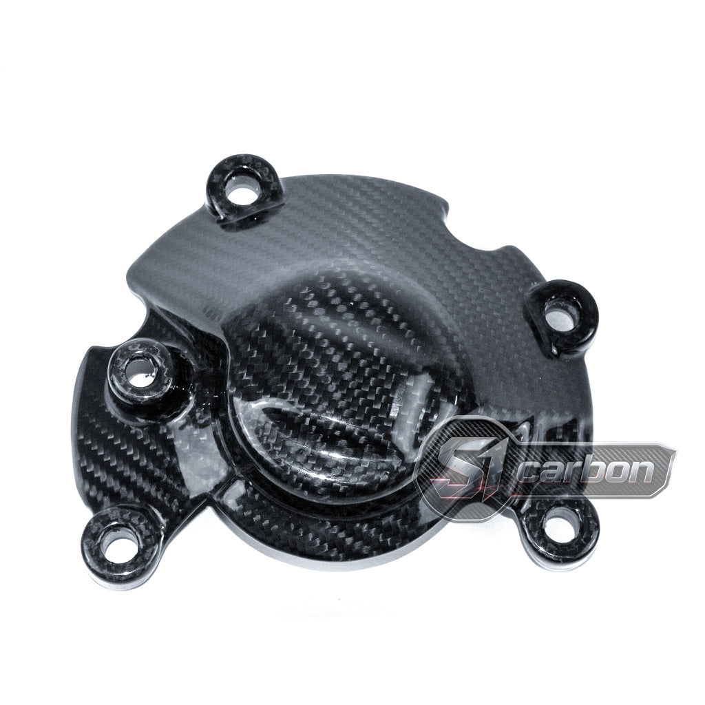 S1carbon Yamaha YZF-R1 2015-2026 Carbon Fiber Engine Crankcase Stator Cover – 100% Dry Carbon – product photo 1 of 5