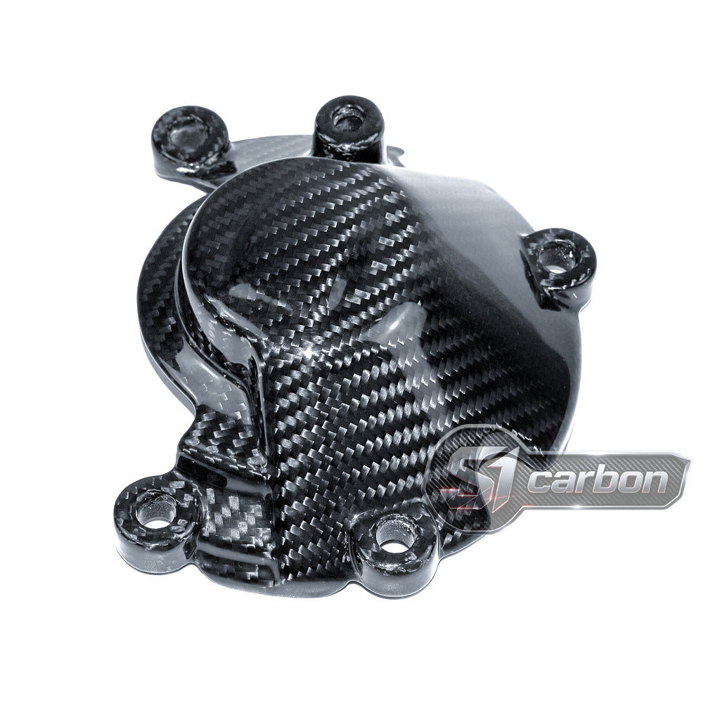 S1carbon Yamaha YZF-R1 2015-2026 Carbon Fiber Engine Crankcase Stator Cover – 100% Dry Carbon – product photo 2 of 5