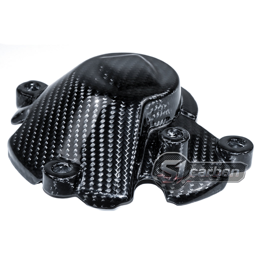 S1carbon Yamaha YZF-R1 2015-2026 Carbon Fiber Engine Crankcase Stator Cover – 100% Dry Carbon – product photo 5 of 5