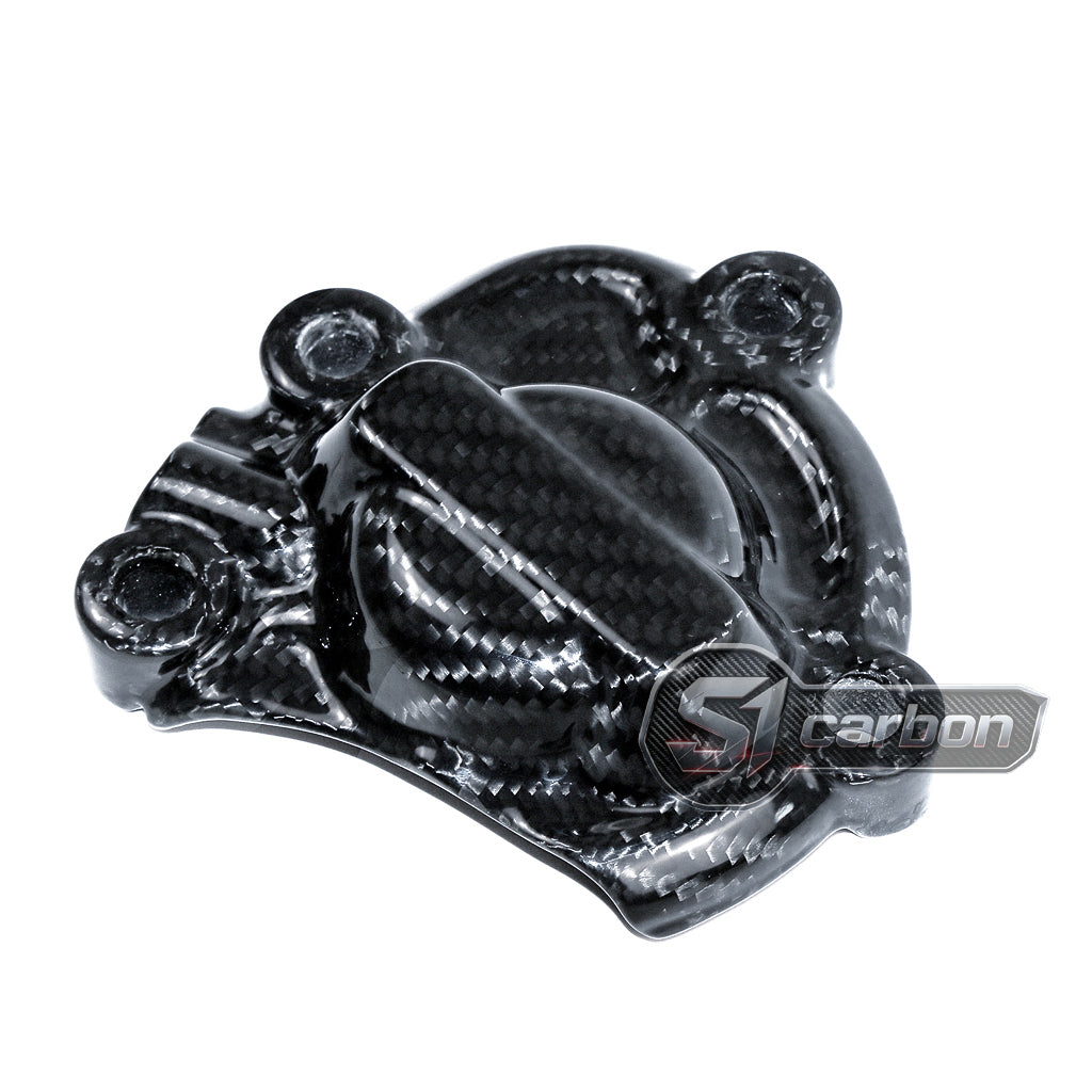 S1carbon Yamaha YZF-R1 2015-2026 Carbon Fiber Engine Oil Pump Cover – 100% Dry Carbon – product photo 2 of 5