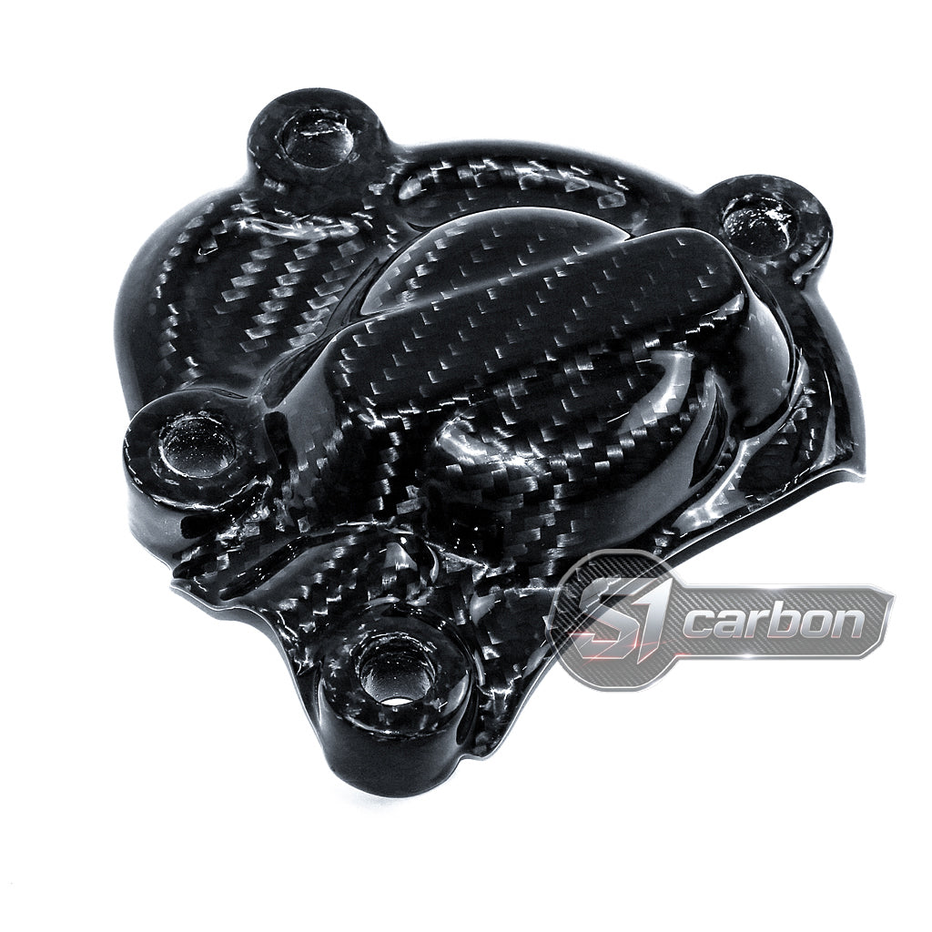 S1carbon Yamaha YZF-R1 2015-2026 Carbon Fiber Engine Oil Pump Cover – 100% Dry Carbon – product photo 3 of 5