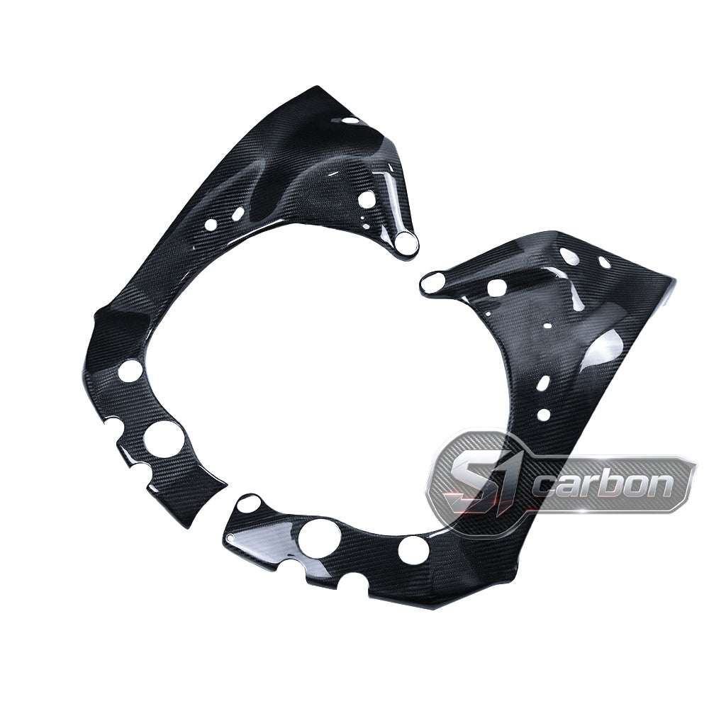 S1carbon Yamaha YZF-R1 2015-2026 Carbon Fiber Frame Covers Protectors – 100% Dry Carbon – product photo 4 of 5