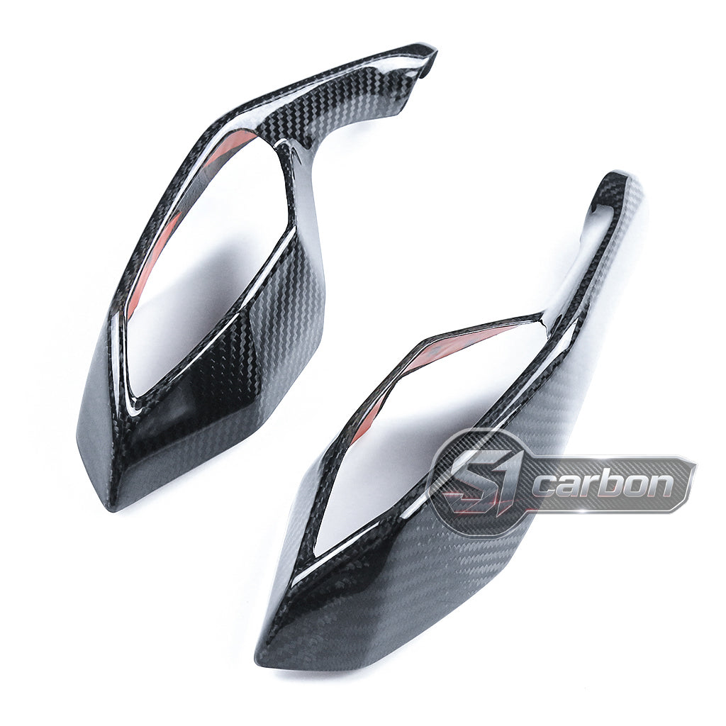S1carbon Yamaha YZF-R1 2015-2026 Carbon Fiber Mirror Covers – 100% Dry Carbon – product photo 3 of 7