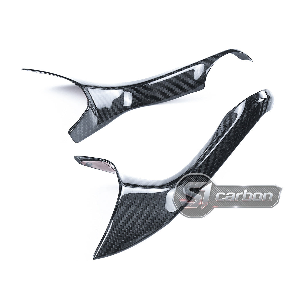 S1carbon Yamaha YZF-R1 2015-2026 Carbon Fiber Mirror Covers – 100% Dry Carbon – product photo 7 of 7