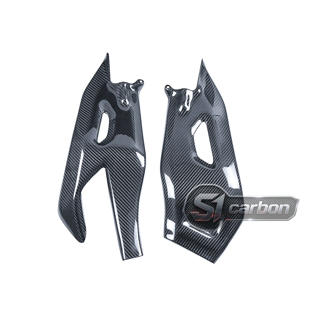 S1carbon Yamaha YZF-R1 2015-2026 Carbon Fiber Swingarm Covers Protectors – 100% Dry Carbon – product photo 1 of 5