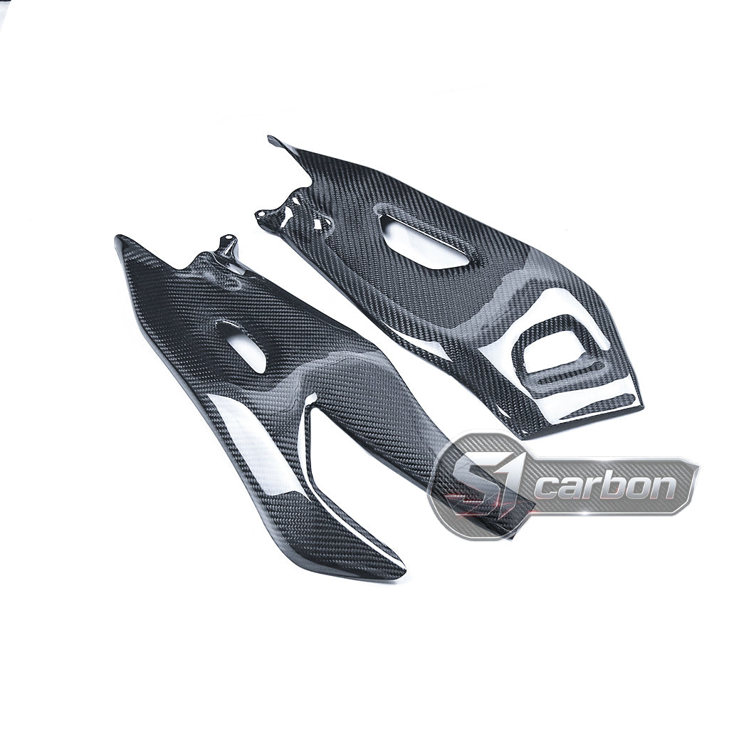 S1carbon Yamaha YZF-R1 2015-2026 Carbon Fiber Swingarm Covers Protectors – 100% Dry Carbon – product photo 2 of 5