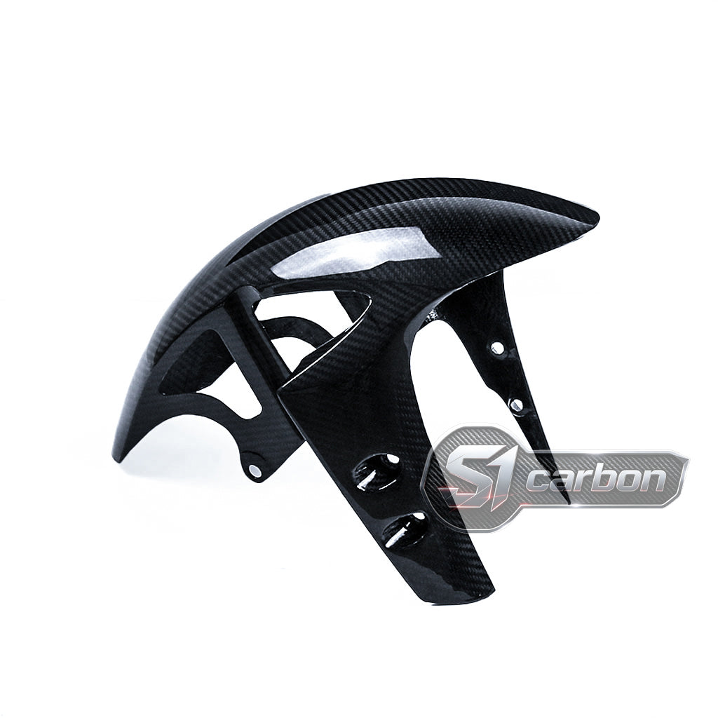 S1carbon Yamaha YZF-R1 2015-2026 / YZF-R6 2017-2026 / MT-10 2017-2026 Carbon Fiber Front Fender – 100% Dry Carbon