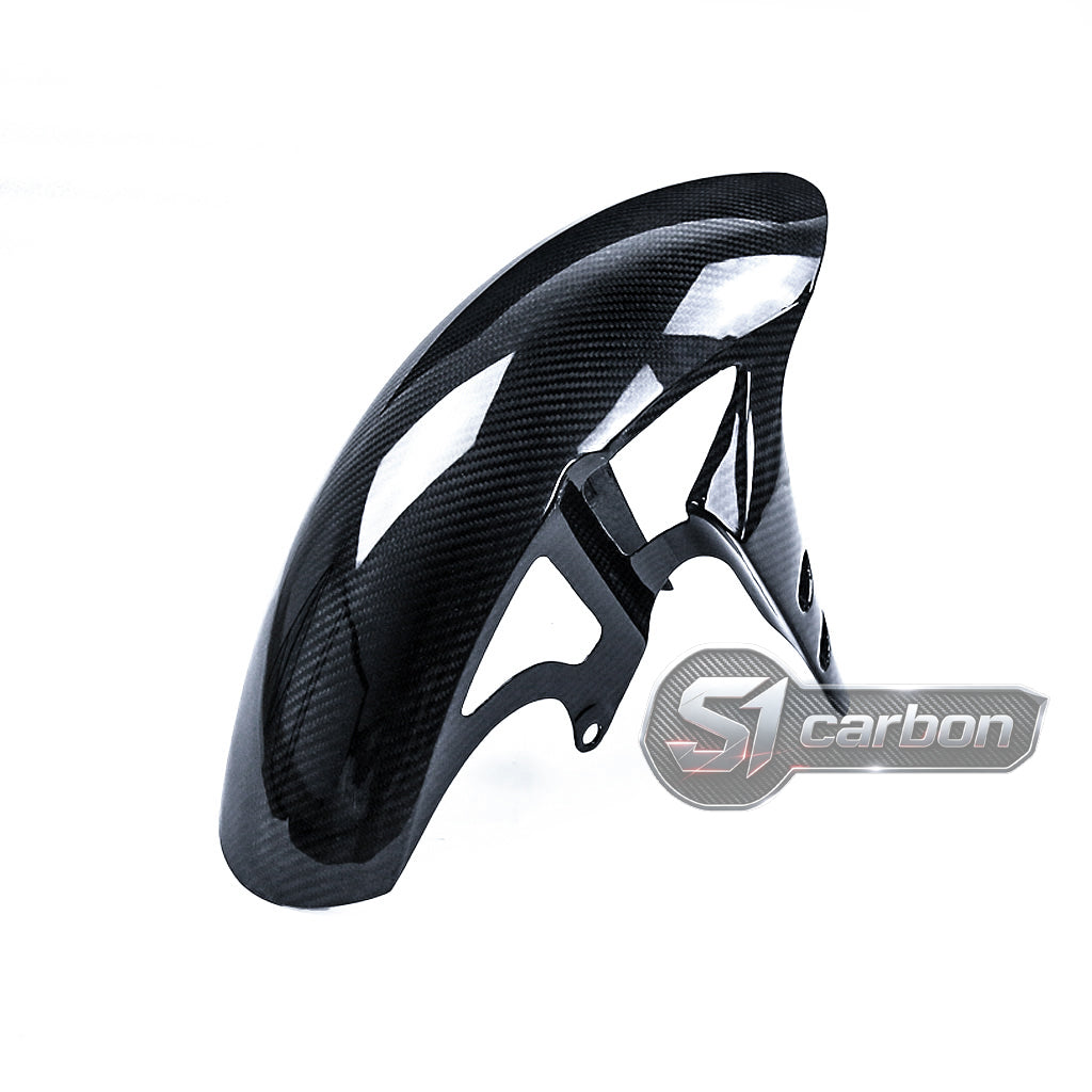 S1carbon Yamaha YZF-R1 2015-2026 / YZF-R6 2017-2026 / MT-10 2017-2026 Carbon Fiber Front Fender – 100% Dry Carbon