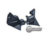 S1carbon Yamaha YZF-R1 2020-2026 Carbon Fiber Dashboard Side Covers – 100% Dry Carbon – product photo 2 of 5