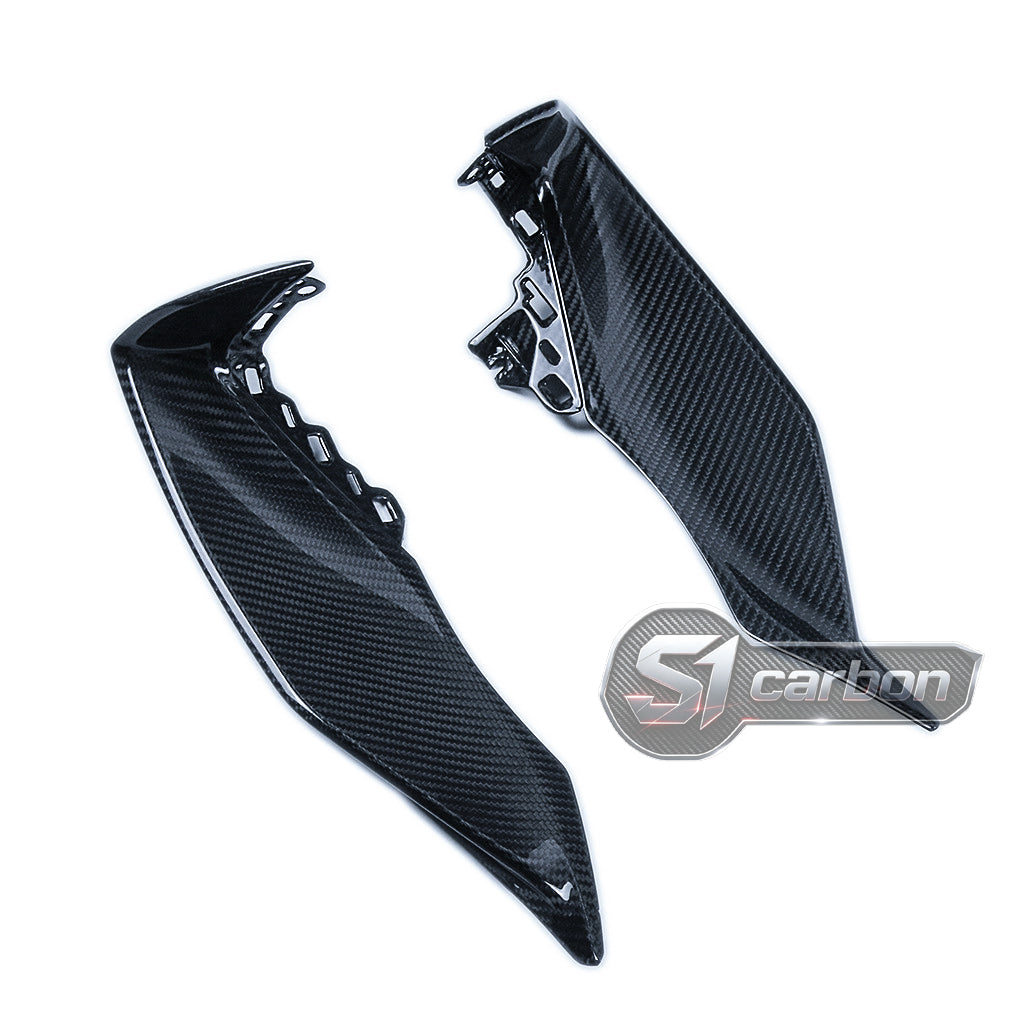S1carbon Yamaha YZF-R1 2020-2026 Carbon Fiber Dashboard Side Panels – 100% Dry Carbon – product photo 3 of 7